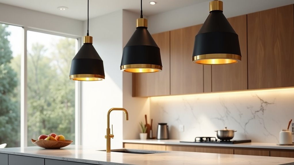 bold statement kitchen lighting