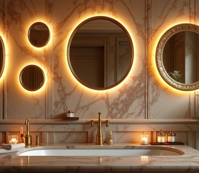Top 10 Brass Bathroom Mirrors With Lights for a Luxurious Upgrade