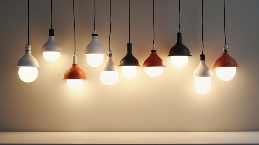 bright round kitchen lighting