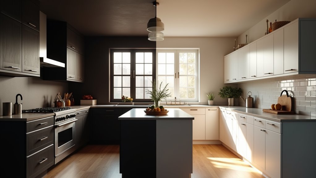 cabinet color affects ambiance