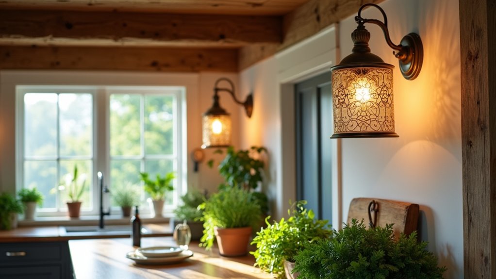 charming farmhouse wall sconces