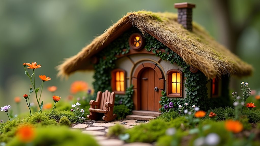 charming miniature cottage exterior