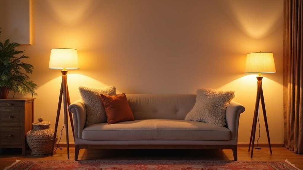 choosing living room lumens