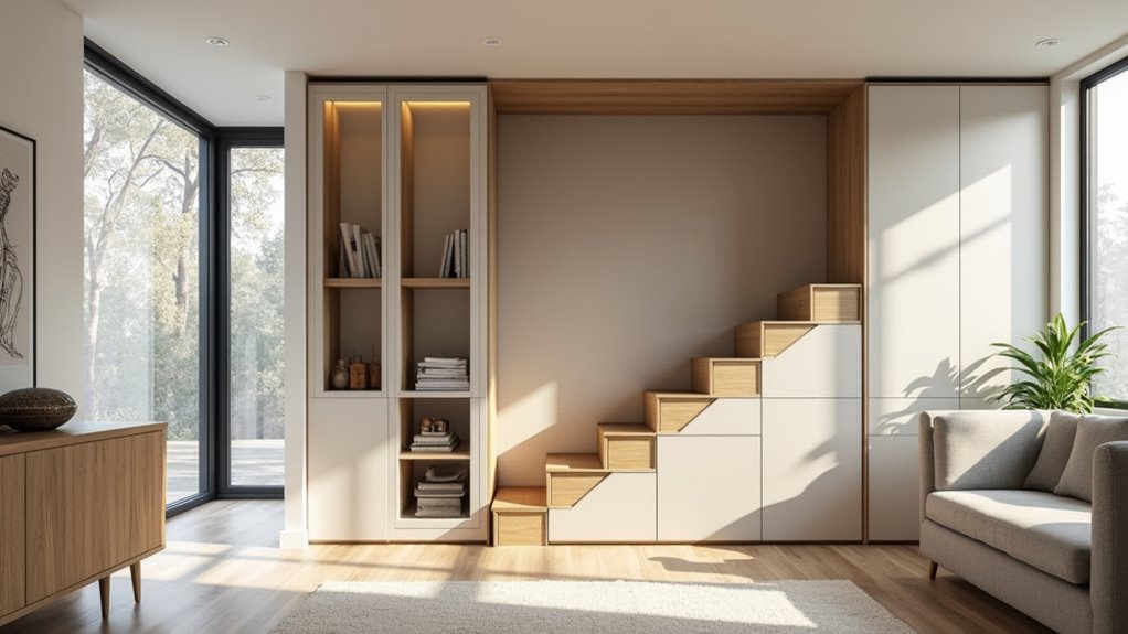 clever concealed storage solutions