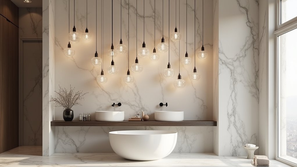 cluster pendant lights elegance