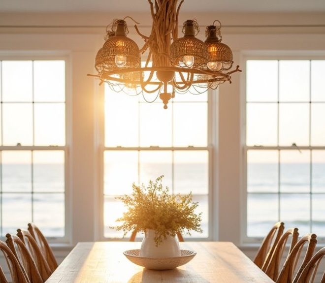 7 Best Coastal Dining Room Light Fixtures for Your Beach House