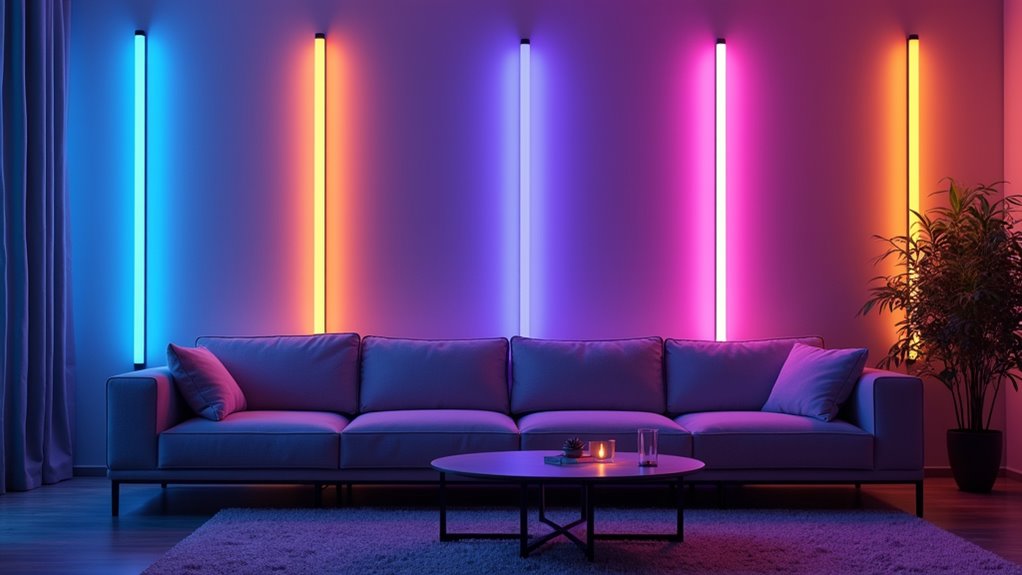 color changing smart tube lights