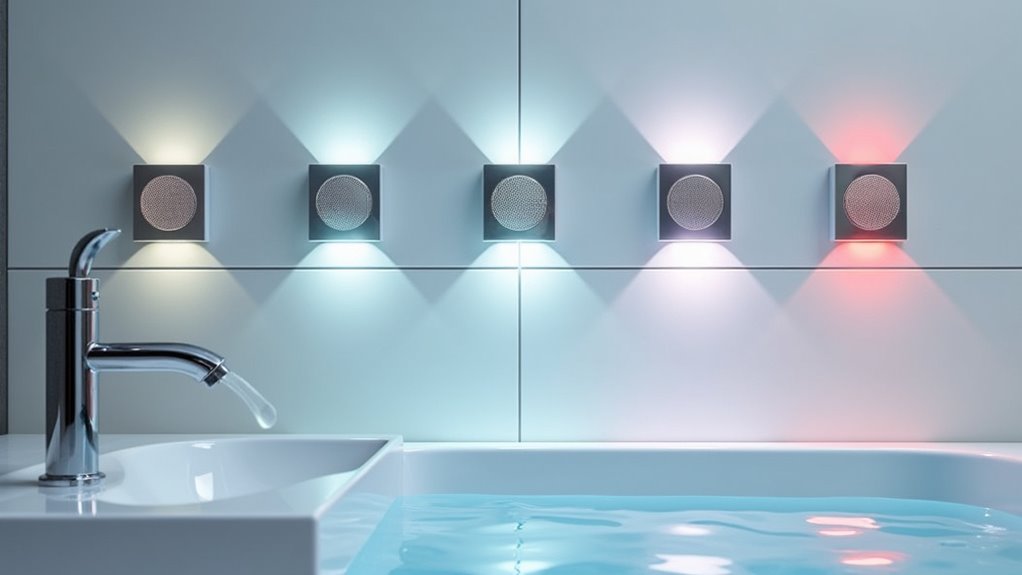 color changing speaker fans