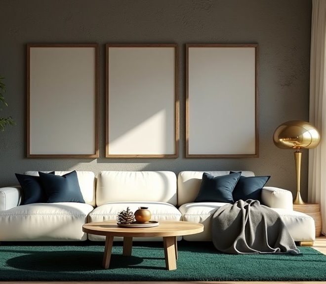 10 Stunning Light and Dark Colour Combinations for Your Living Room