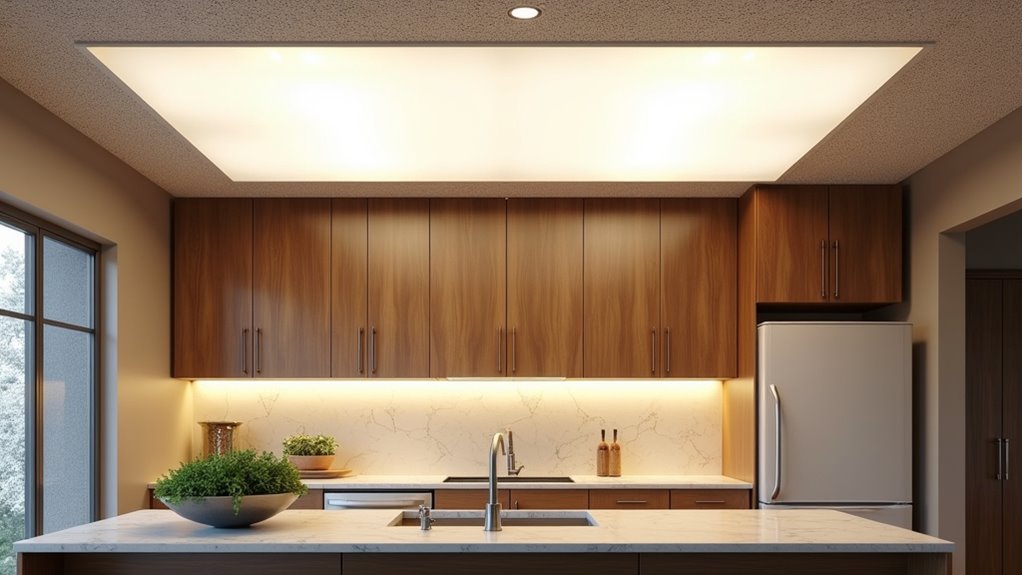 contemporary led ceiling illumination