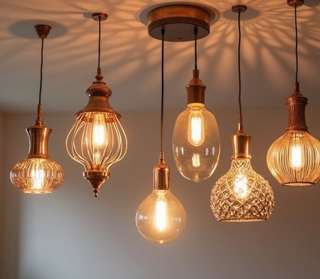 7 Stunning Copper Living Room Ceiling Lights for Your Home