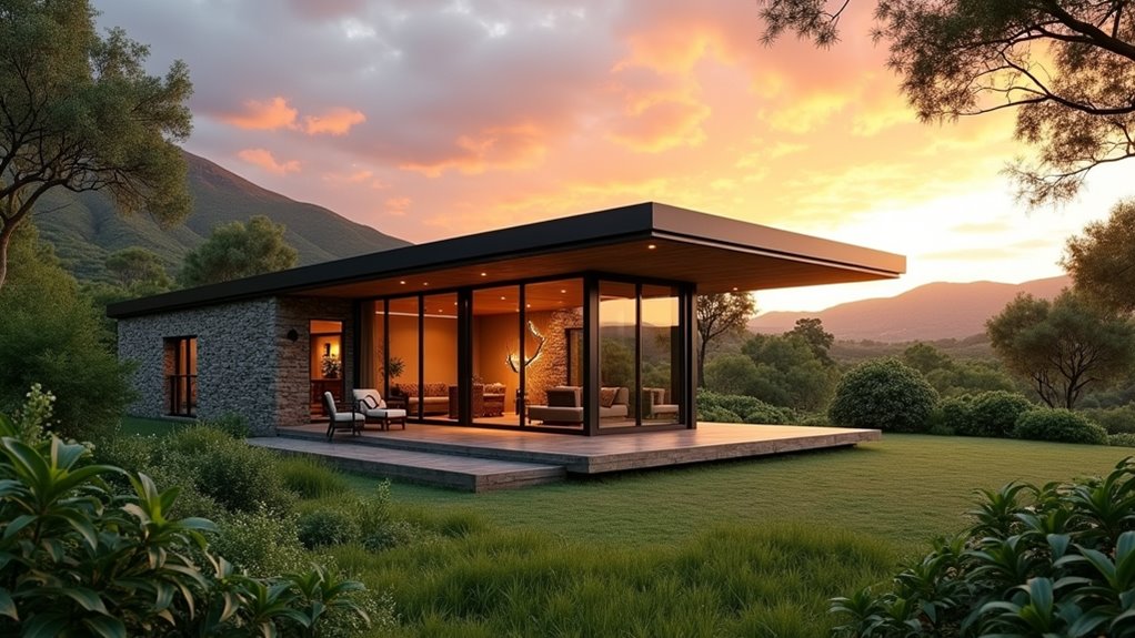 cost effective flat roof design