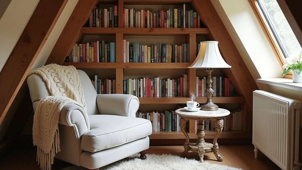 cozy attic reading sanctuary