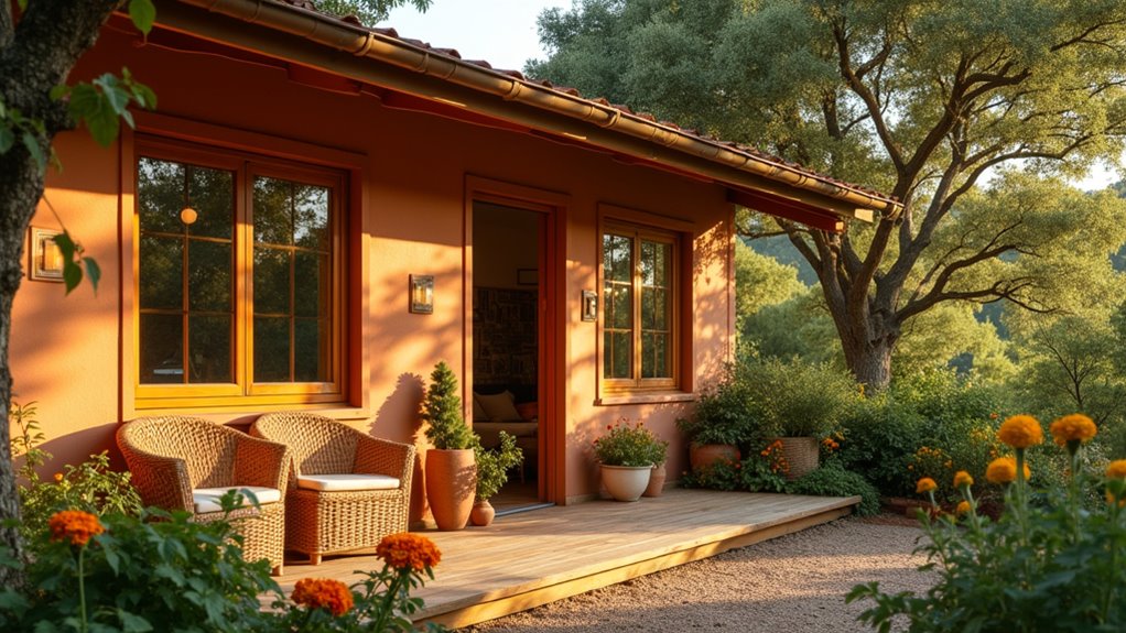 cozy warm color harmony