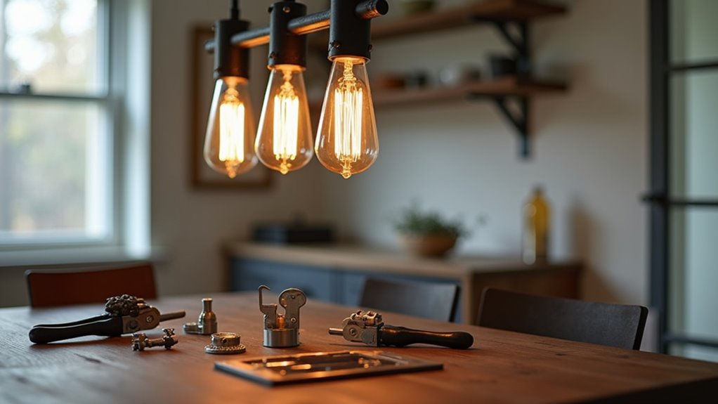 create custom light fixture