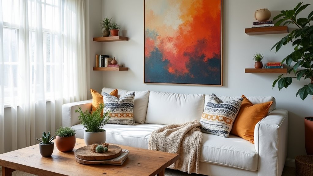 creative living space decor