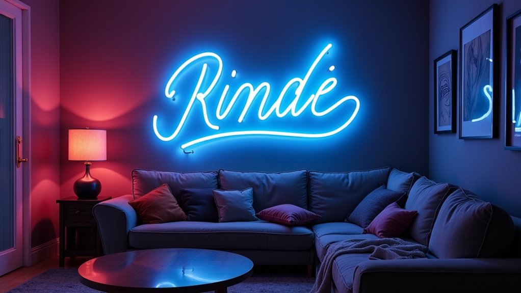 custom neon art expression