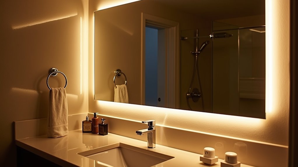 customizable led mirror lighting