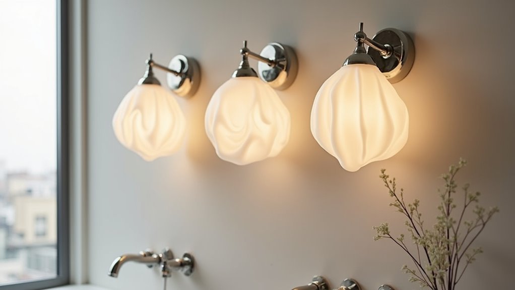 customizable sculptural glass lighting