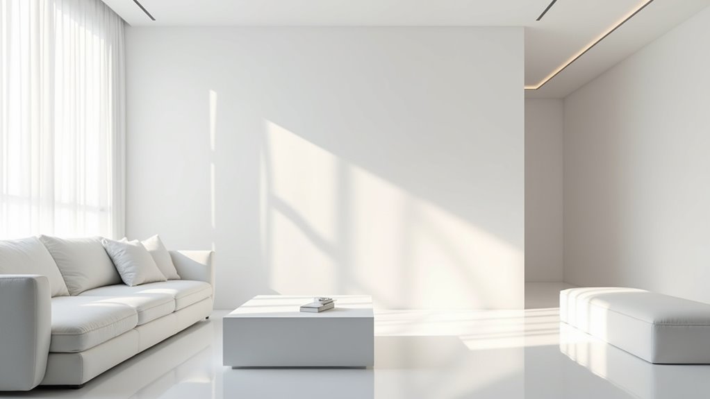 diffuse light with textured surfaces