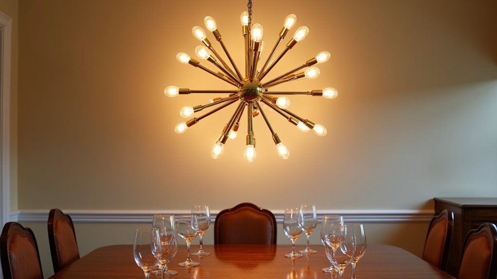 dimmable chandeliers for ambiance