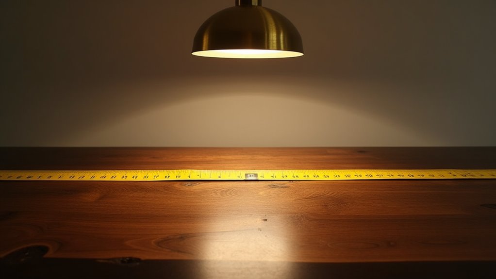 dining table fixture calculation