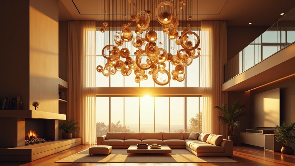 dramatic artistic lighting focal