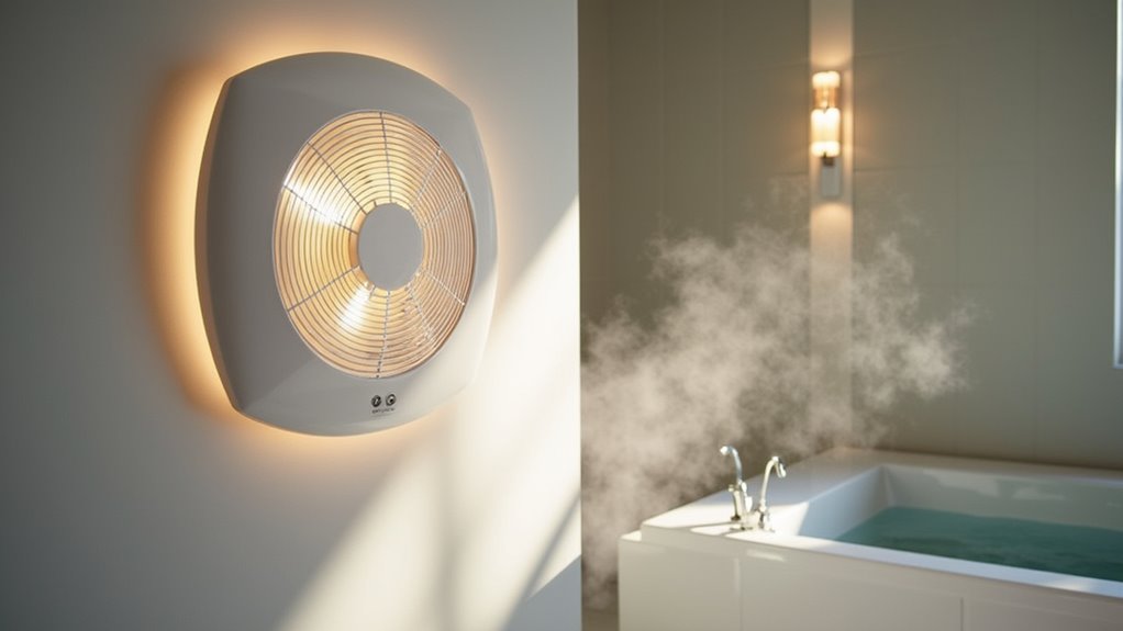 efficient quiet bathroom ventilation