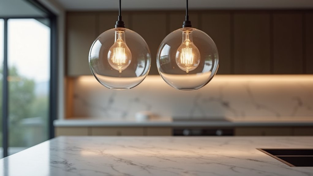elegant globe pendant lighting