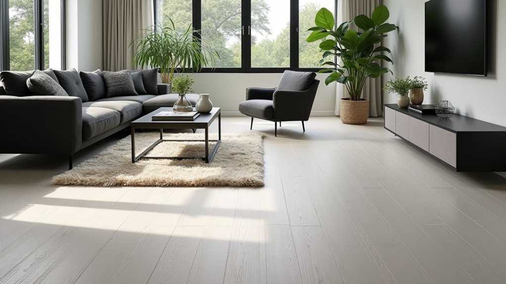 elegant grey laminate styling
