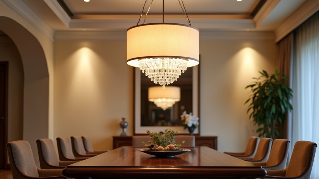 elegant led crystal chandelier