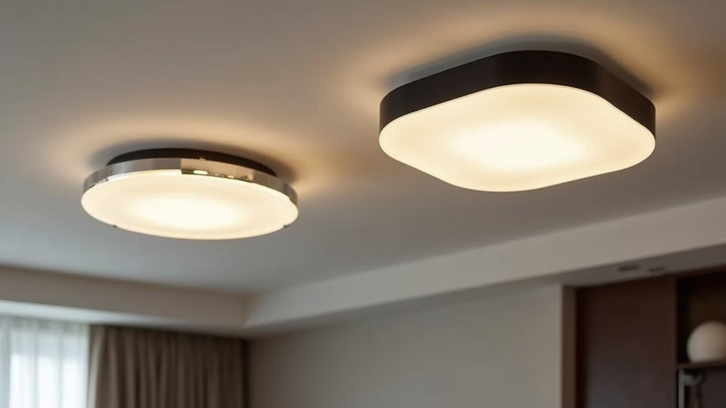 elegant low profile ceiling lights