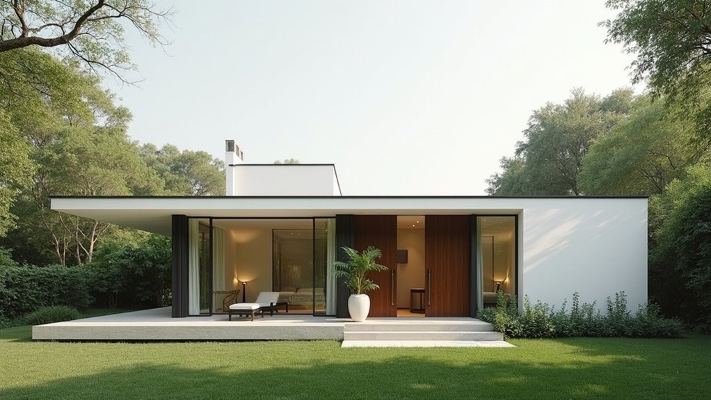 elegant minimalist exterior designs