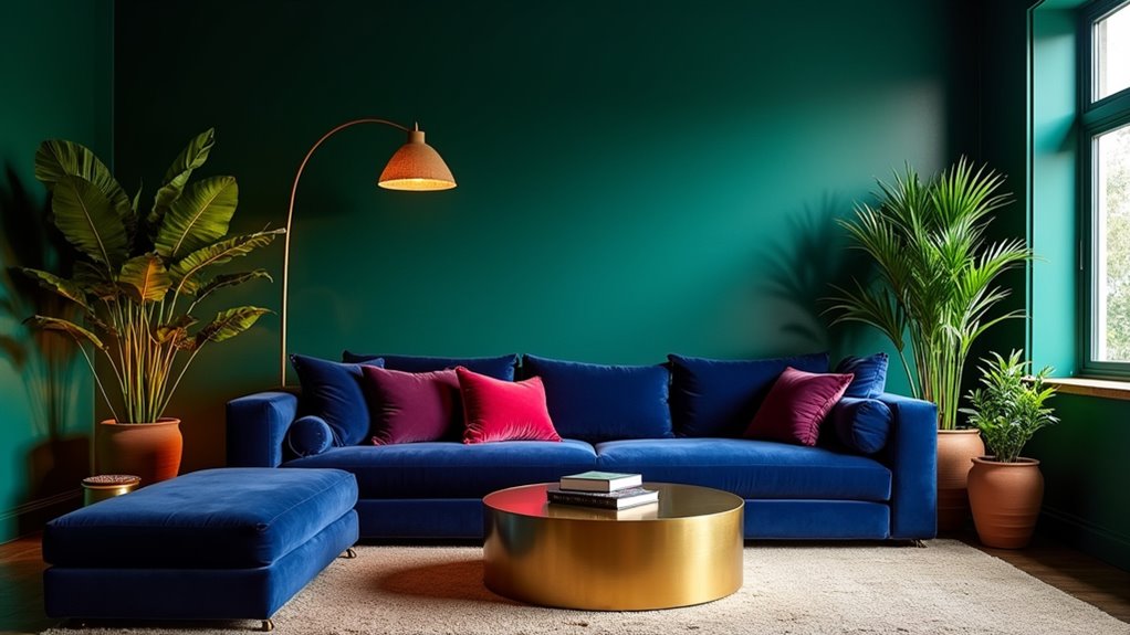 elegant moody jewel tones