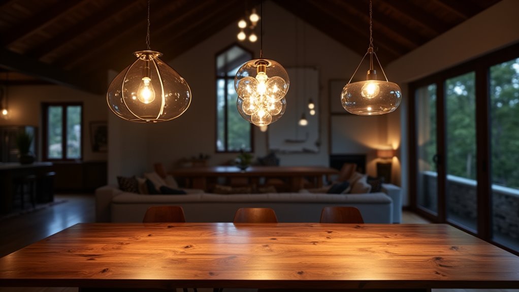 elegant multi light dining solutions