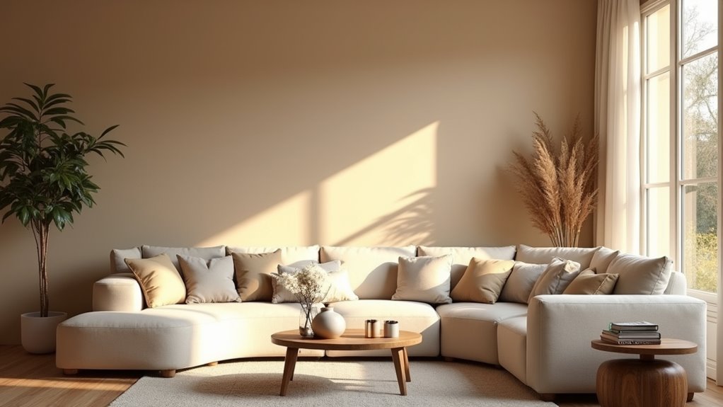 elegant neutral earthy tones