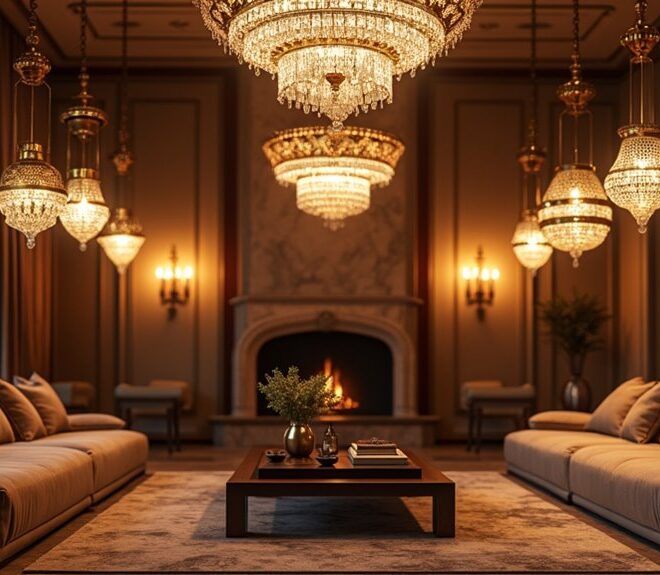 7 Stunning Living Room Jhumar Light Designs to Elevate Your Space