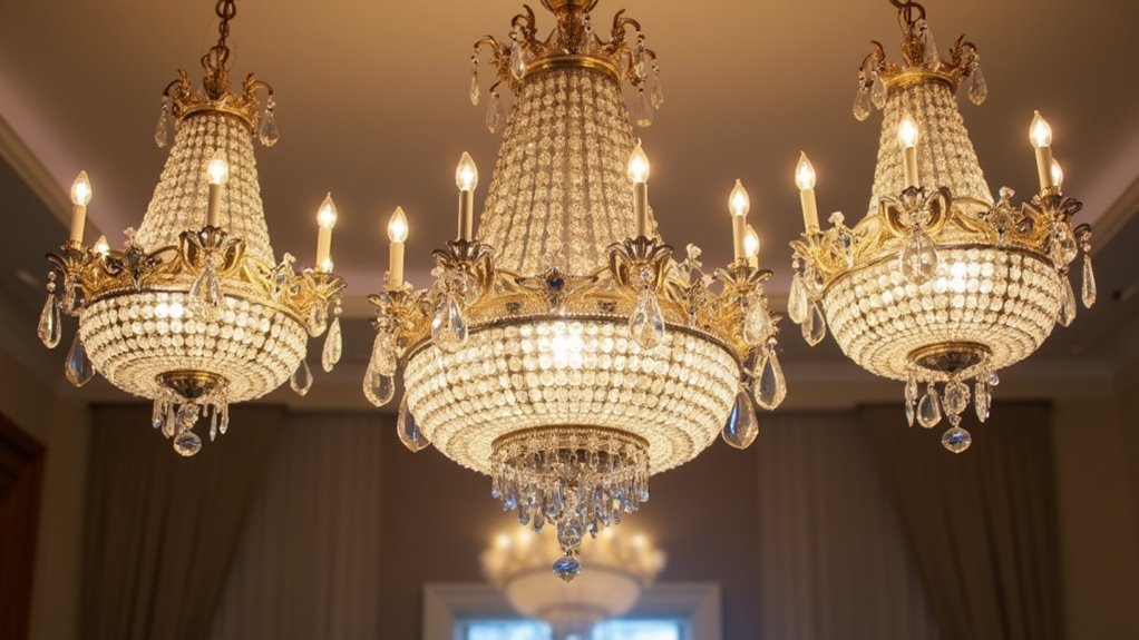 elegant ornate vintage lighting