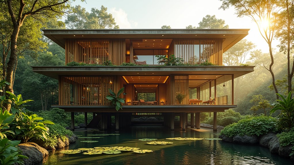elevated resilient thai architecture