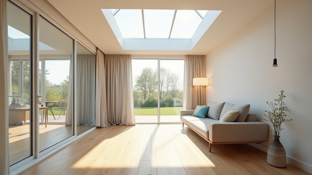 enhancing natural light interiors