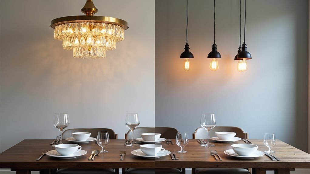 fixture sizing and spacing