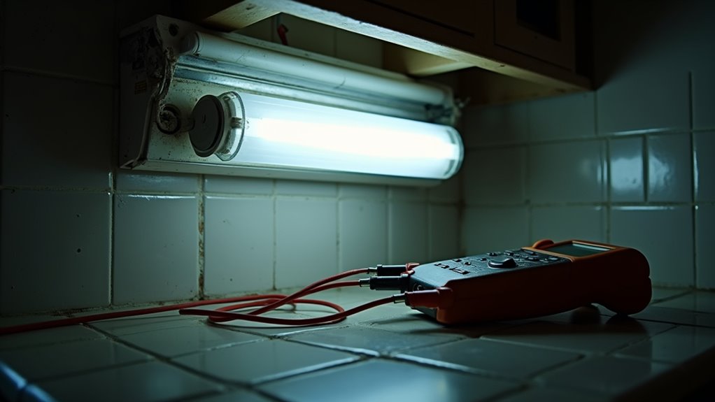 fluorescent light troubleshooting guide