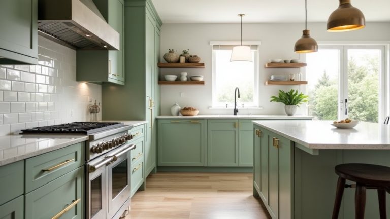 Designing a Light Green Modern Kitchen