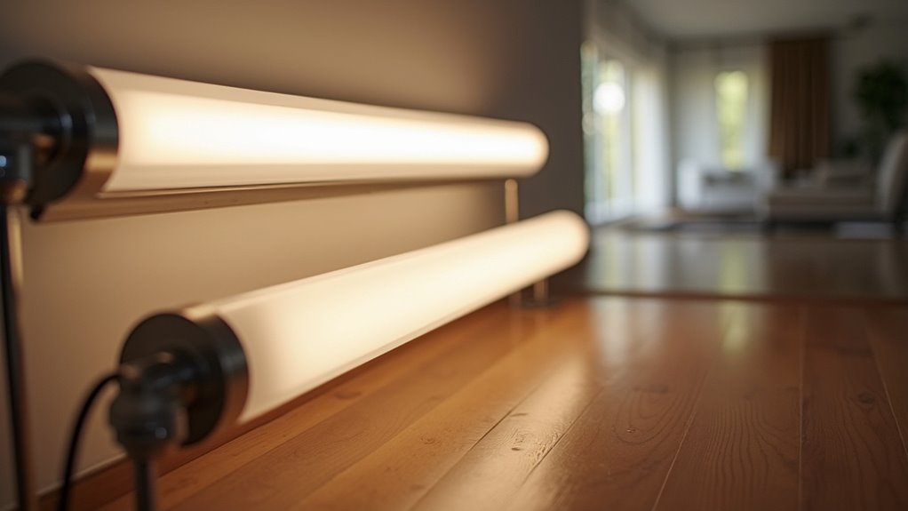 frosted glass light softening