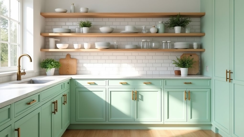 functional stylish kitchen organization