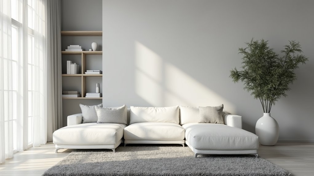 gray and white harmony