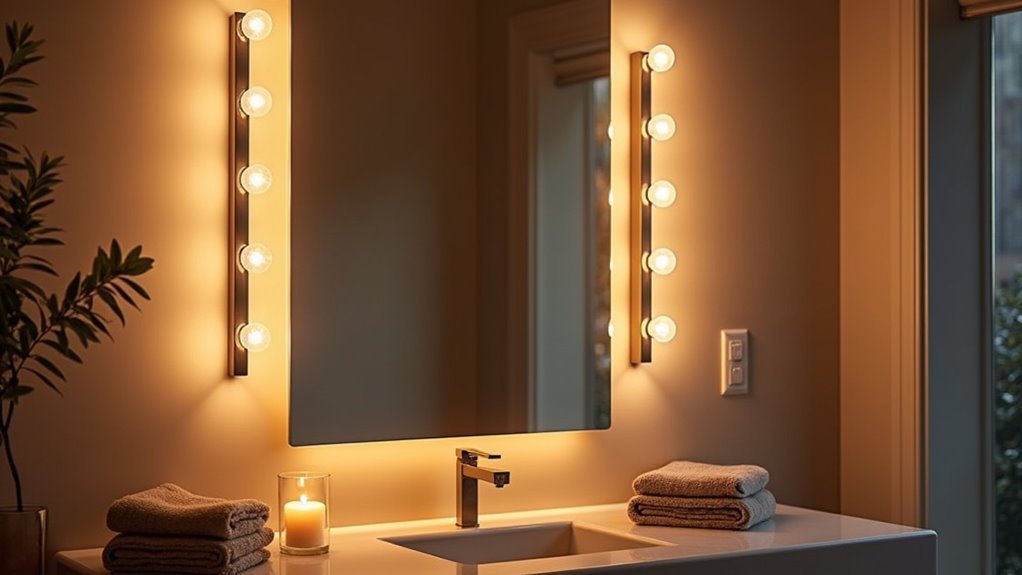 hollywood mirror lighting kits