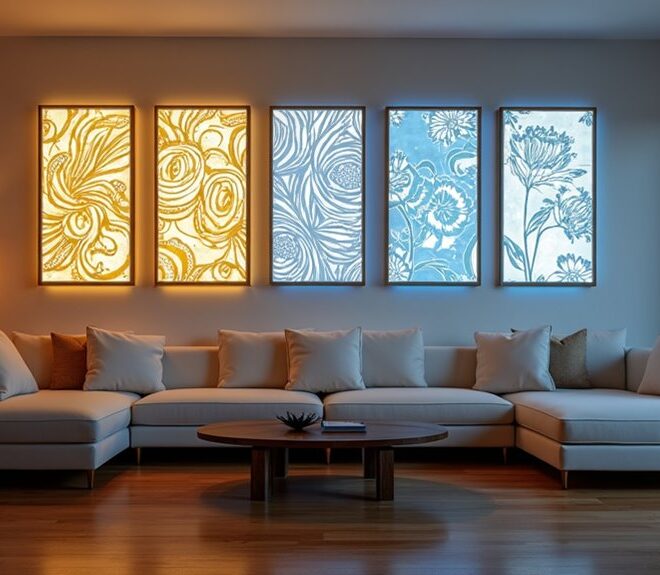 5 Stunning Light Up Wall Art Pieces for Your Living Room