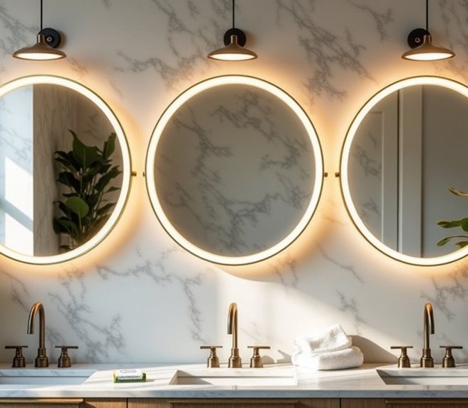 Top 5 Round Light-Up Bathroom Mirrors for Your Home