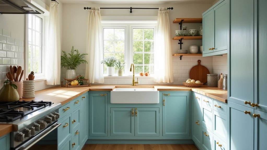 inviting light blue charm